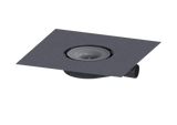 KESSEL Grundkörper Der Ultraflache 54, Verriegelung, Rost Design, Sperrwasserhöhe 22 mm, Abdichtung Grundkörper durch werksseitig angebrachte Dichtmanschette (WaD)