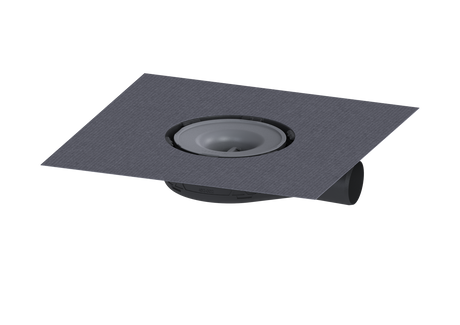 KESSEL Grundkörper Der Ultraflache 54, Verriegelung, Rost Design, Sperrwasserhöhe 22 mm, Abdichtung Grundkörper durch werksseitig angebrachte Dichtmanschette (WaD)