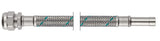 NEOPERL NEOFLEX Panzerschlauch DN8 Quetschverschraubung x Rohrstutzen 3/8"/10mm x 10mm
