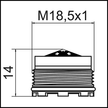 NEOPERL CACHE HONEYCOMB Strahlregler TJ / M18.5x1, A=13.5-15 l/min