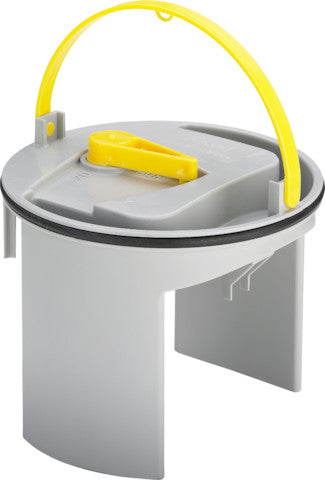 Viega Optifix 3-Geruchverschluss, grau, Typ Wasser/Flüssigkeit Modell 4989.1
