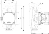 GRUNDFOS Hocheffizienz Umwälzpumpe ALPHA1 GO