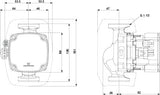 GRUNDFOS Hocheffizienz Umwälzpumpe ALPHA2 GO