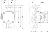 GRUNDFOS Hocheffizienz Umwälzpumpe ALPHA2 GO