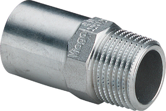 Viega Sanpress Inox-Einsteckstück AG Stahl nichtrostend, Modell 2311.1
