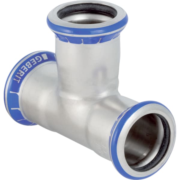 GE Mapress Edelstahl T-Stück egal (LABS-frei) d76,1-76,1-76,1