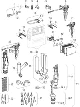 GE Duofix Element für WWC, 112 cm mit Sigma UP-SPK 12 cm, BF
