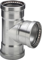 Viega T-Stück mit SC Sanpress Inox XL 2318XL in 76,1x64x76,1mm Edelstahl