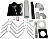 Wolf Anschluss-Set DN80/125 - C93x DN80 im Schacht